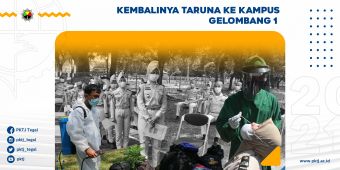 Kembalinya Taruna Ke Kampus Gelombang 1
