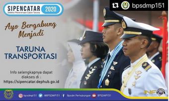 Seleksi Penerimaan Calon Taruna (SIPENCATAR) 2020 Kementerian Perhubungan