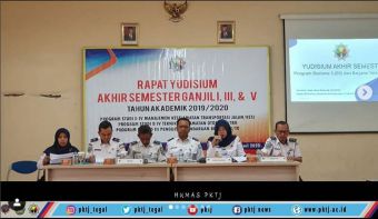 Rapat Yudisium Akhir Semester Ganjil Tahun Akademik 2019/2020