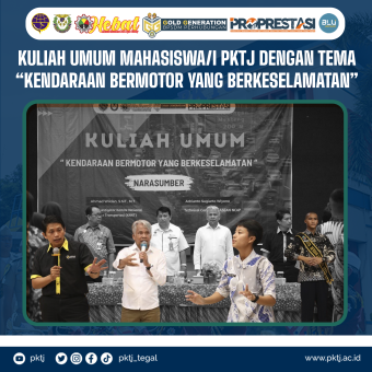 Kuliah Umum Kendaraan Bermotor Yang Berkeselamatan