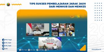 Kuliah Umum Menteri Perhubungan dan Menteri Kesehatan : Disiplin 5M dan Kunci Sukses Pembelajaran Jarak Jauh