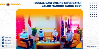 Sosialisasi SIPENCATAR Jalur Mandiri PKTJ Tahun 2021