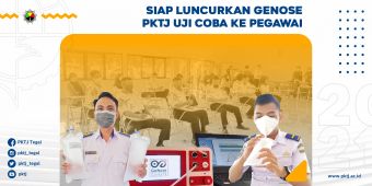Siap Luncurkan GeNose PKTJ Uji Coba Ke Pegawai