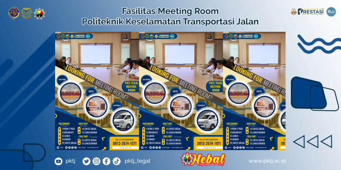 Fasilitas Meeting Room Politeknik Keselamatan Transportasi Jalan