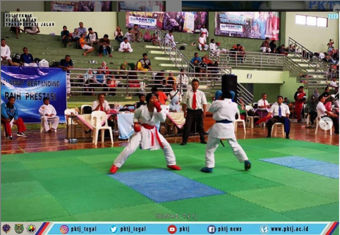 Taruna/i Politeknik Keselamatan Transportasi Jalan memenangkan kejuaraan Karate Piala Ketua FOKRI Ke-IV Tingkat Jawa Tengah