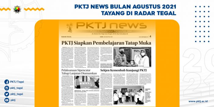 PKTJ News Tayang di Radar Tegal Agustus 2021