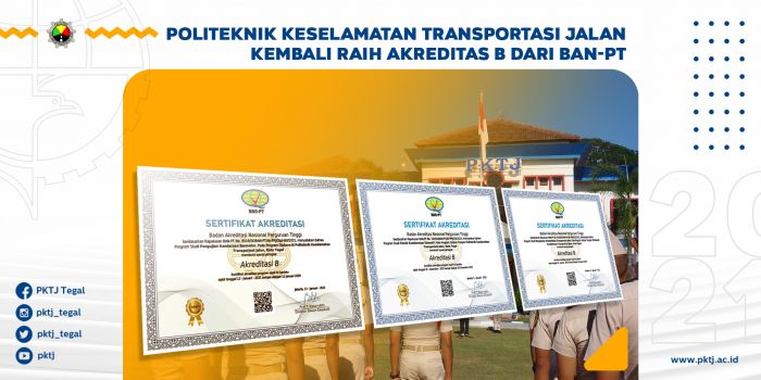 PKTJ Kembali Raih Akreditasi B dari BAN-PT