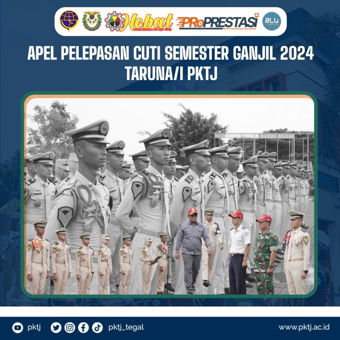 Taruna melaksanakan Cuti Semester Ganjil di awal Tahun 2024