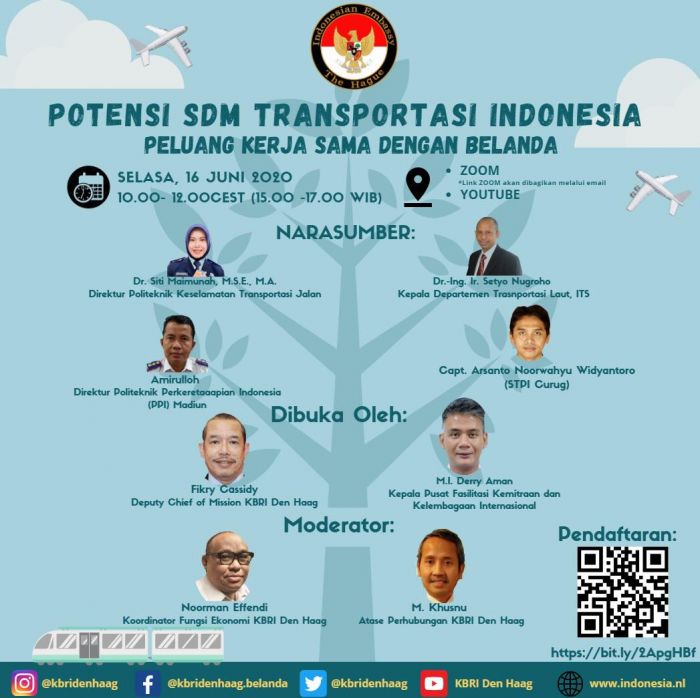 Potensi SDM Transportasi Indonesia Peluang Kerja Sama dengan Belanda