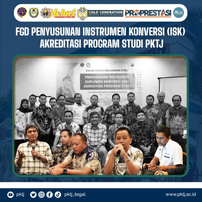 Focus Group Discussion (FGD) Penyusunan Instrumen Suplemen Konversi (ISK) Akreditasi Program Studi di Politeknik Keselamatan Transportasi Jalan