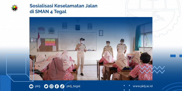 Sosialisasi Keselamatan Jalan di SMAN 4 tegal