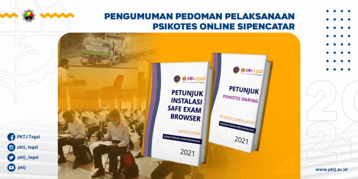 Pengumuman Pedoman Pelaksanaan Psikotes Online Sipencatar 2021
