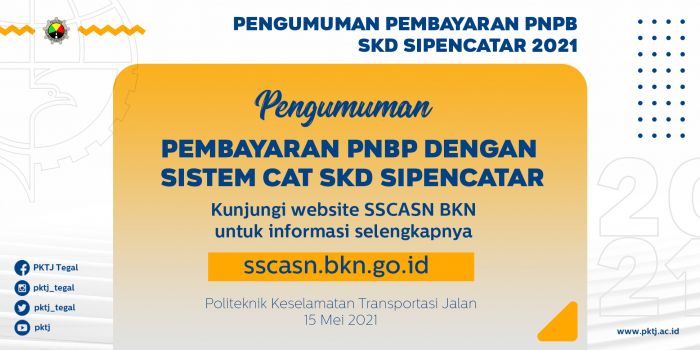 Pembayaran PNBP CAT SKD Sipencatar 2021