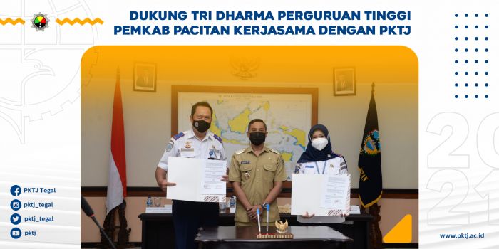Dukung Tri Dharma Perguruan Tinggi Pemkab Pacitan Kerjasama Dengan PKTJ