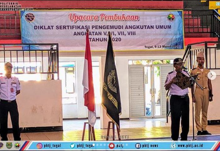 Pembukaan Diklat Sertifikasi Pengemudi Angkutan Umum (SPAU Provinsi DKI Jakarta)