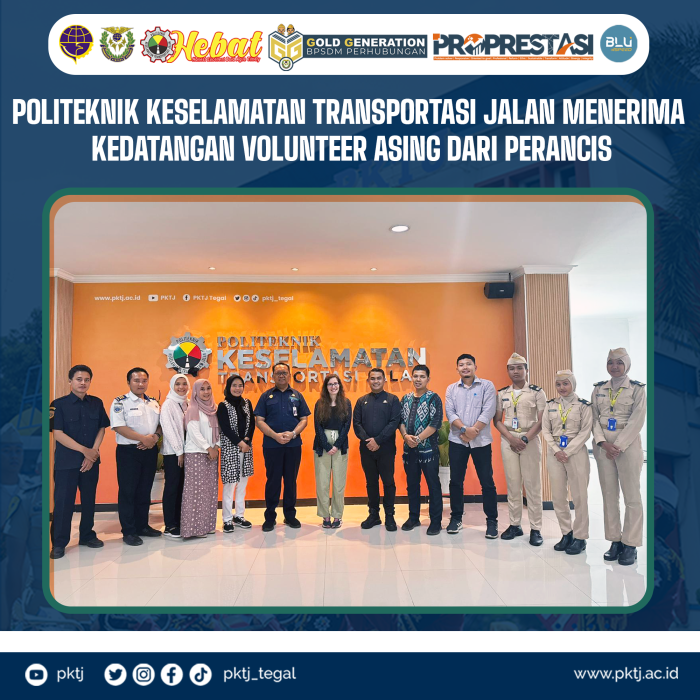 PKTJ Tegal Menerima Kedatangan Volunteer Asing Dari Perancis